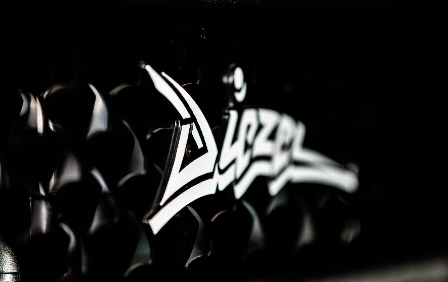 Diezel-Schriftzug am Amp