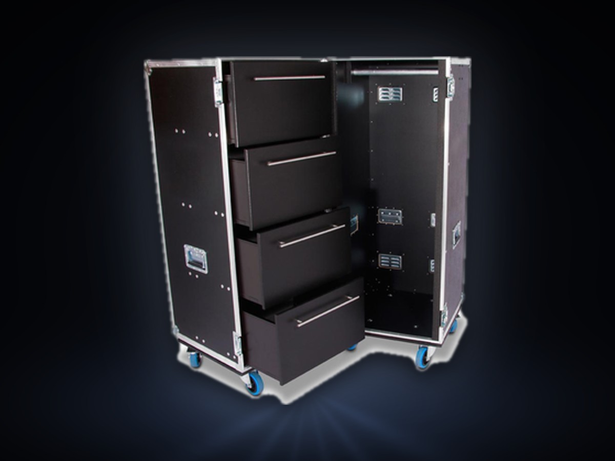 Wardrobe-Case mit Schubladen