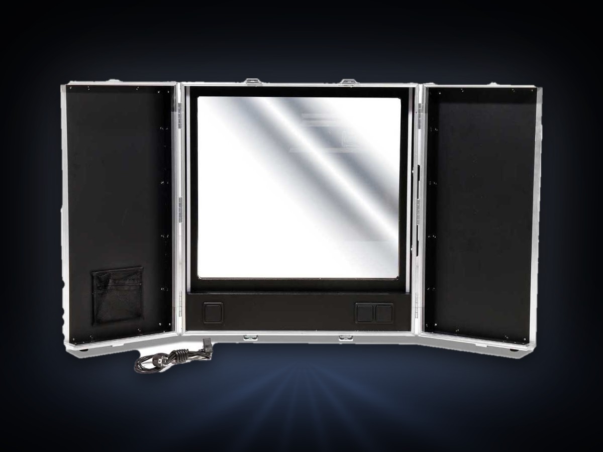 Wardrobe-Case mit Spiegel