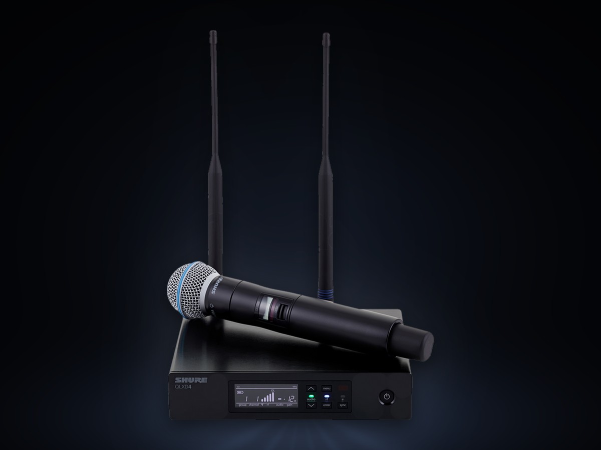 Shure QLXD4 Funkstrecke mit Handsender