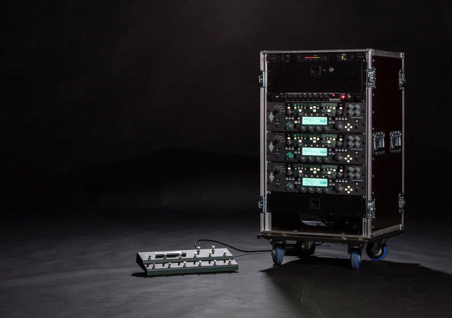 Kemper im Flightcase